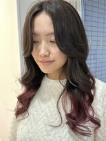 ラウレア(LAULEA)&nbsp;デザインカラー/小顔カット/毛先カラー/裾カラー/ブリーチカラー