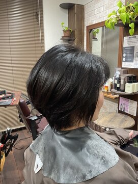 ヘアメイクスタジオ ココ(hair make studio coco) 前下がりショートボブ