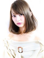 ルーヴル 西宮北口(Louvre)&nbsp;ボブ・グレーベージュ・ミディアムボブ・髪質改善