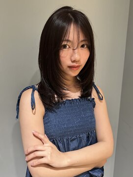 デコ(DECO) 【ayano】レイヤーカットとピンクブラウン