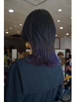 ミューズ バイ ケンジ(MUSE by KENJE) グラデーションカラー/パープル/レイヤー