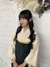 前髪カット＋簡単ヘアアレンジ