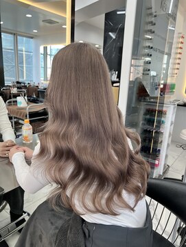 ラピス 渋谷本店(Lapis) グレージュ/ブリーチ/ダブルカラー/髪質改善/レイヤーカット