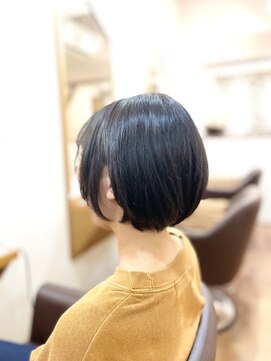 ヘアー グリーン(hair green) 30代40代50代/くびレイヤー/小顔似合わせショート/新百合ヶ丘
