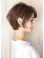 ビューブルー 亀戸錦糸町(VIEW BLUE) 暗めカラーグランマッシュショートボブ