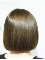 ローグ ヘアー 金町店(Rogue HAIR)&nbsp;グランマッシュ切りっぱなしボブデザインカラー暗めカラー