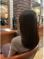 ヘアメイク フレンシア(hair make flencia)&nbsp;ツヤ感あふれるストレート【136スタイル】