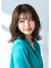 リタッチカラー(白髪染め可)+トリートメント ¥3500