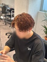 ブレス 西葛西店(BLESS) 【高橋遼】ブラウンカラー×波巻きパーマ