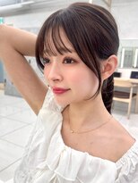 アッシュ 洋光台店(Ash)&nbsp;洋光台レイヤーカット顔周りダブルカラー白髪ぼかしハイライト