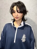 ノブレス(NOBLESSE) センターパート/ウルフカット