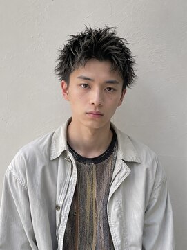 キャンバス バイ ネオリーブ 横浜西口(Canvas by neo.) 【横浜】無造作束感スパイキーショート