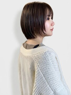 ノル(nol) ぱつっと軽めボブ