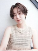 前髪あり大人ショート20代30代40代表参道