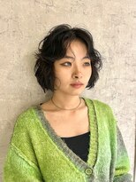 フィックス(FIX)&nbsp;レイヤーボブ × パーマ