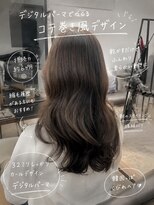 ヒール 銀座(heel)&nbsp;コテ巻き風パーマ