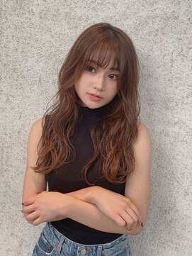 ウエストリー(WESTORY) #シースルーバング#明るめベージュ#顔まわりレイヤー#20代#30代