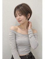 リチェッタ(Ricetta) 丸みのあるやわらかピクシーカット×ショコラブラウン