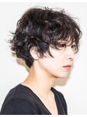 「大人気ショートスタイル」とパーマ