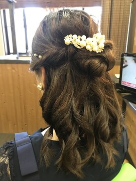 隠れ家美容室 雅 結婚式お呼ばれスタイル