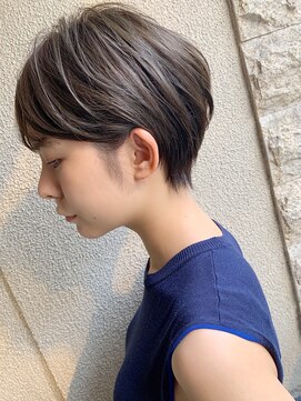 アヴァロン(AVALON) この夏おすすめ☆ひし形ショート×シャンパライトカラー