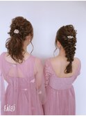 結婚式ヘアアレンジ