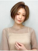 LallYou　錦糸町　ホワイトベージュセシルカットショート