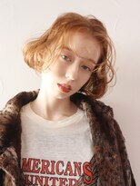 アイティー バイ アルバム 浦和店(IT by ALBUM) ラフボブ_オリーブカラーハイライトカラー_46688