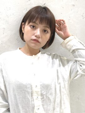 ロンドプランタン 恵比寿(Lond Printemps) 【lond printemps水野】大人かわいいショコラベージュ小顔ボブ
