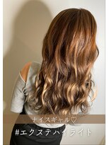 レアナ バイ ニーナ(Leana by NINA)&nbsp;#プルエクステ#ハイライト#ベージュカラー