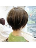【Chill】イメチェン前髪大人かわいいくびれショートスタイル