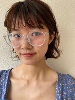 コクーン(Cocoon) プツっとボブ#ネビージュ#大人かわいい#美髪#ホワイトグレージュ