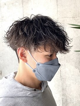 サップ 茨木店(Sup) 【Sup】前下がりマッシュ波巻きスパイラルパーマ