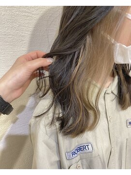 リアン 熊谷本店(Rien) ホワイトベージュインナーカラー！