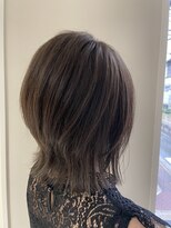 ヘアー ミッション 心斎橋店(hair Mission) グレージュウルフスタイル