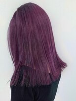 リンダバイネオリーブ 白楽店(Linda by neolive) ラベンダーカラーパープルカラーブリーチありデザインカラー