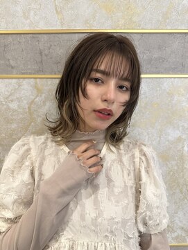 ロンド ストラーダ 心斎橋(Lond strada) モードヘアロング×美髪【髪質改善/縮毛矯正】