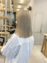 アソビ(Asobi)&nbsp;【ブリーチ2回】ミルクティーグレージュ