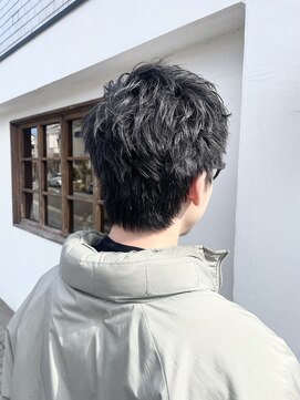 コッチ(kocchi.) 斜めバング/アッシュオリーブ/グレーベージュ/ブルーグレージュ