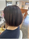 カラー&カットでサラサラボブ