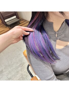 アデプト 金町店(adept) 【adept金町店　石崎Style】インナーユニコーンカラー