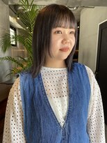 ソイリウム 下北沢(soi rium)&nbsp;グレージュカラー＿顔まわりレイヤー