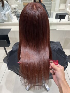 アヴァンス 深井店(AVANCE.) カシスレッド×艶髪