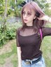カット＆ダブルカラー(ブリーチ含む) ￥26400【ブリーチ/ダブルカラー】
