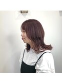 ☆ブリーチ無しレッドカラー☆