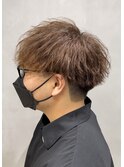 ツイストスパイラル刈り上げマッシュ