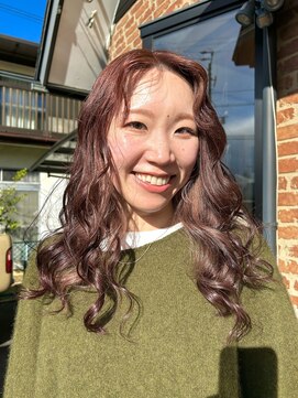 コーラル(Coral) 【Coral】外国人風ふわふわコーラルピンク