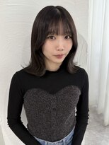 シーン(scene)&nbsp;グレージュ×ミディアムレイヤー