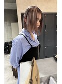 ★ピンキーシルバーのシャドウルーツバレイヤージュ★