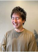 メンズスパイキーショート